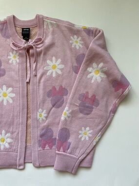 Disney Her Universe Women’s Pink Minnie Knitted Cardigan